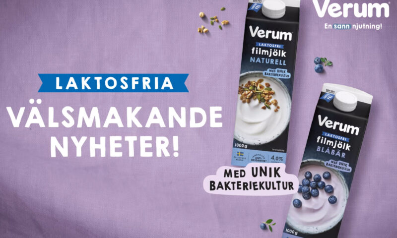 Laktosfria produktnyheter från Verum.