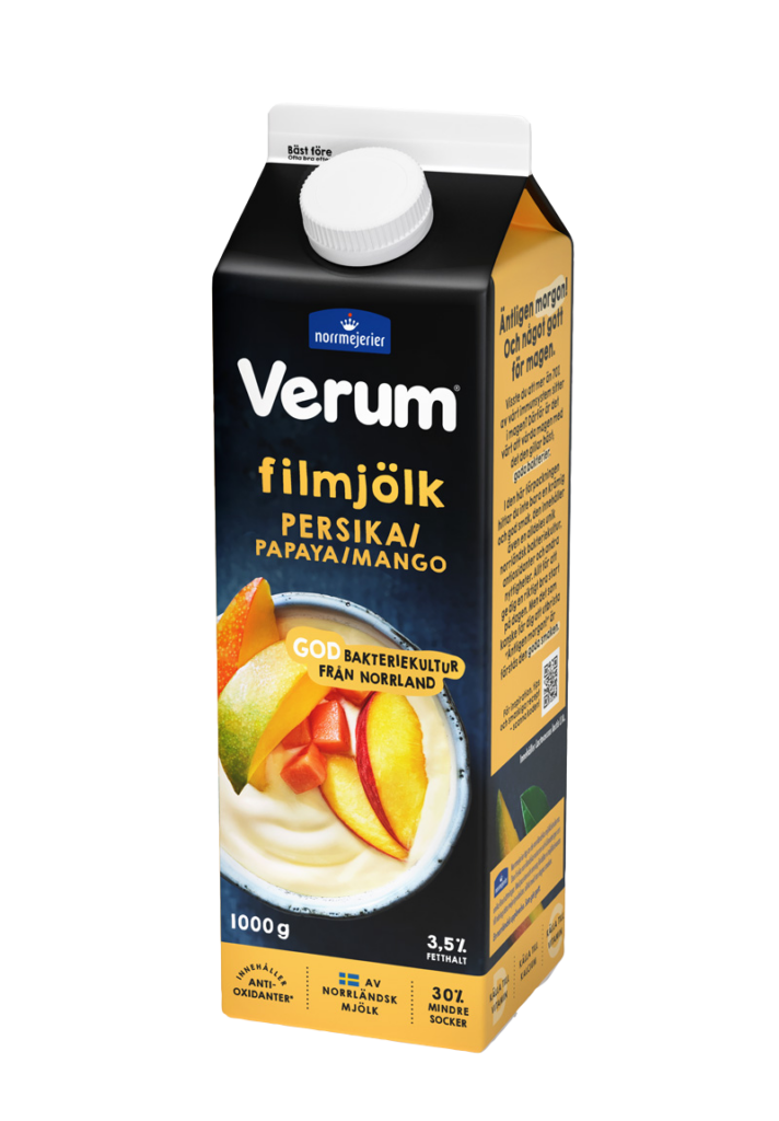 Persika / Papaya / Mango Filmjölk
