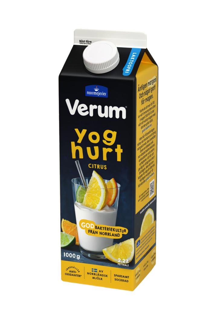 Citrus yoghurt
