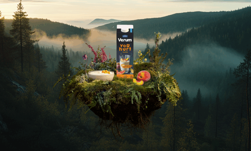 Tropisk yoghurt.